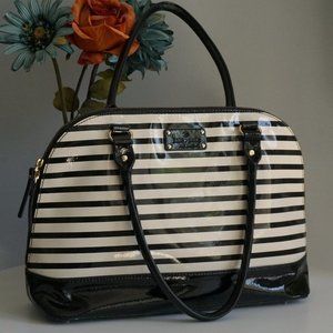Kate Spade Rachelle Wellesley Black and White tote